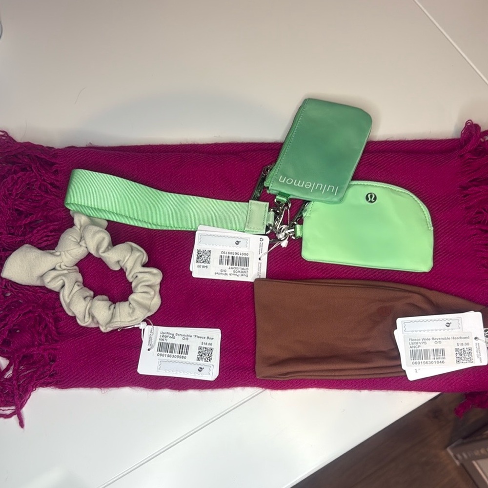Lululemon Athletica Mint Green Crossbody Bag